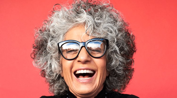 A great trick for covering gray hair!