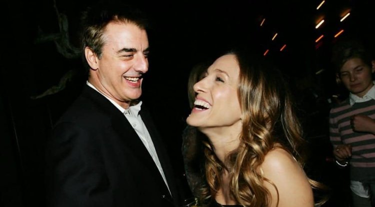 Mr. Big protects Carrie in real life too!