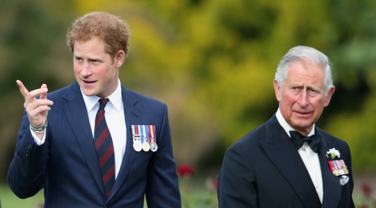 Father and son relations in the royal family