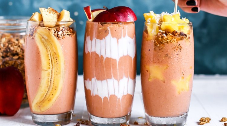 Winter smoothie-a drink that will delight you!