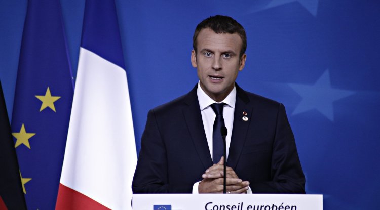 How will Macron celebrate this year's holidays?