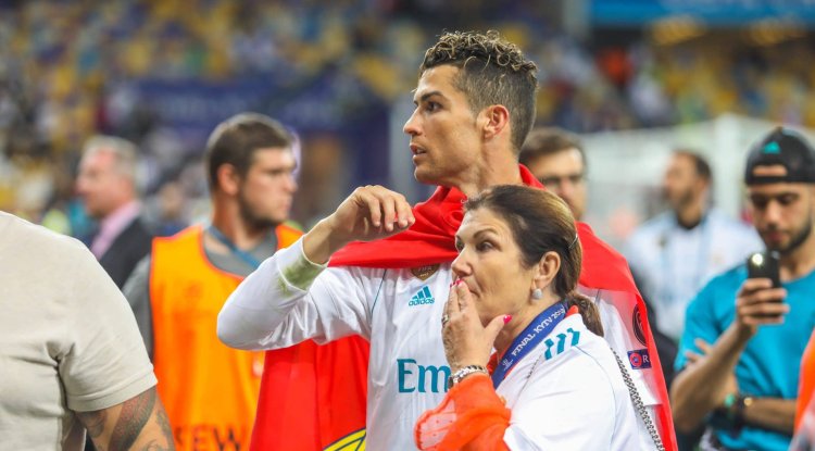 Everyone talks about Ronaldo's mother's smile