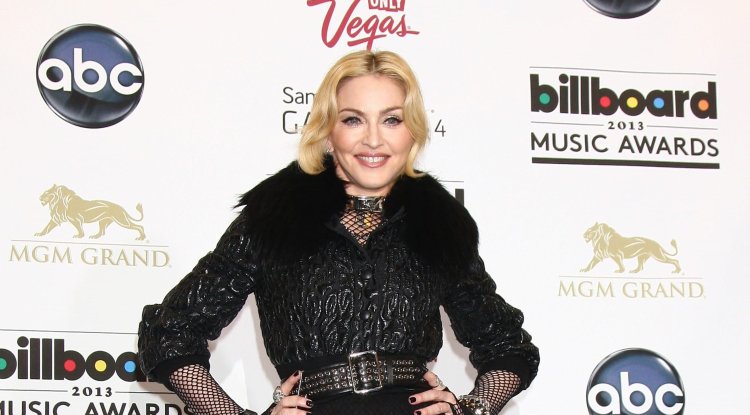 Madonna posted a new photo with her son