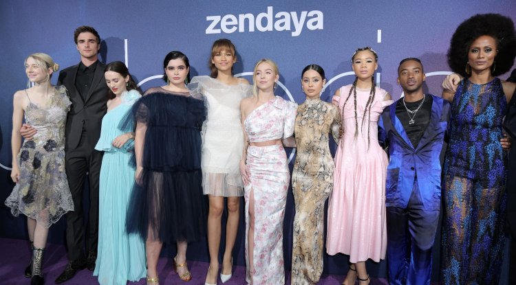 The new season 'Euphoria' series reactions