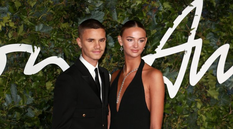 Romeo Beckham and Mia are enjoying their love