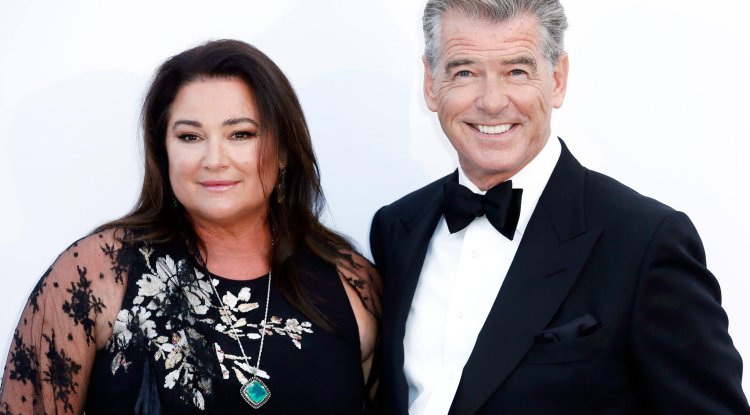 Pierce Brosnan defends his wife: "I don't need a supermodel"