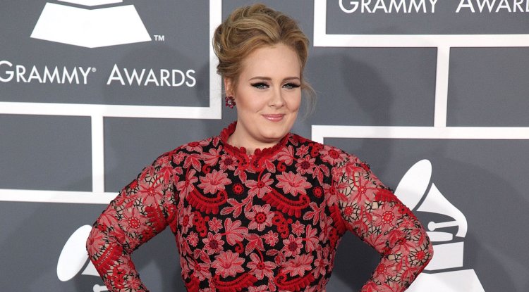 Adele showed herself in a different light!