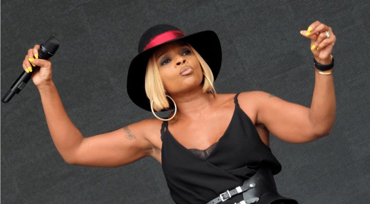 Mary J. Blige's signature knee-high boots now and then!