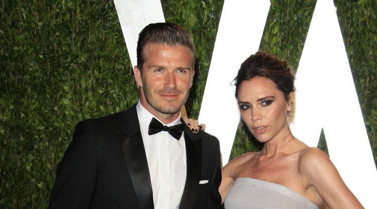 Naked photos of David Beckham's son!