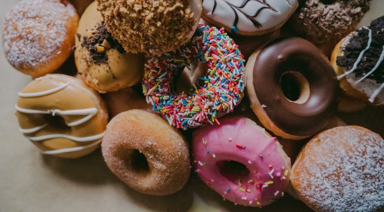 Healthy donuts from the oven!