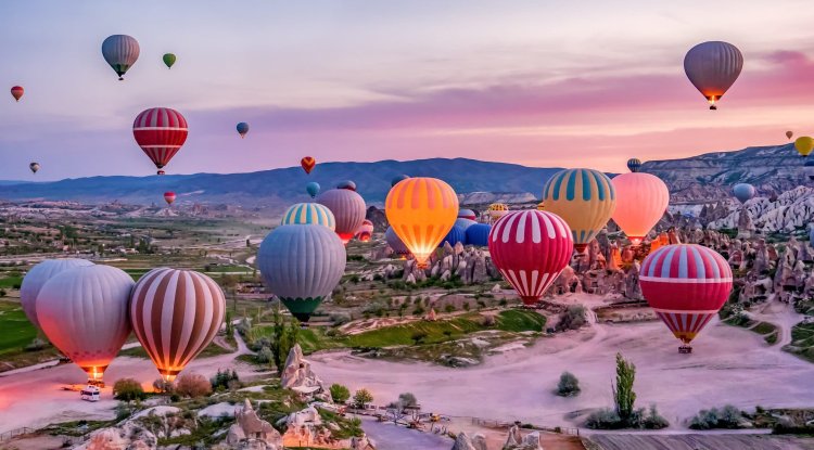 All the beauties of Cappadocia