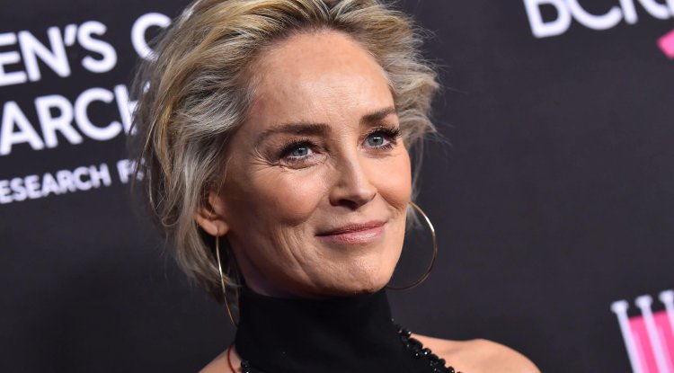 Sharon Stone Photographed In Sneakers!