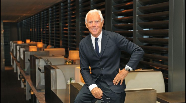 Giorgio Armani Makes A Tribute To Ukraine