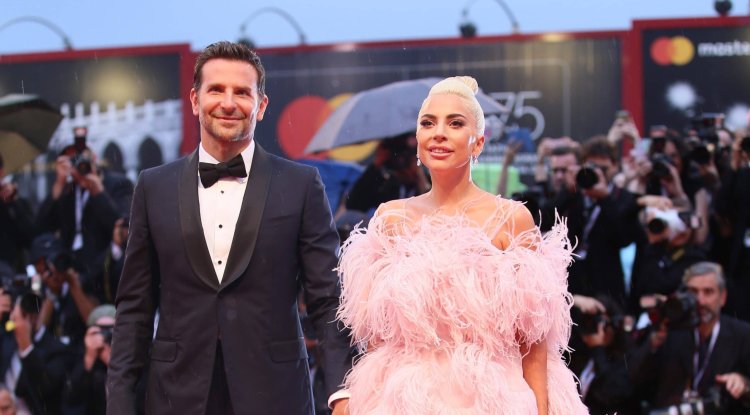 Lady Gaga and Bradley at the SAG Awards