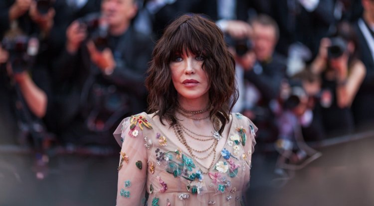 Beautiful Isabelle Adjani outside Dior show