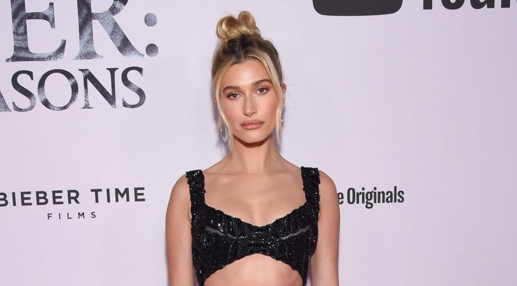 Hailey Bieber has the most seductive dress!