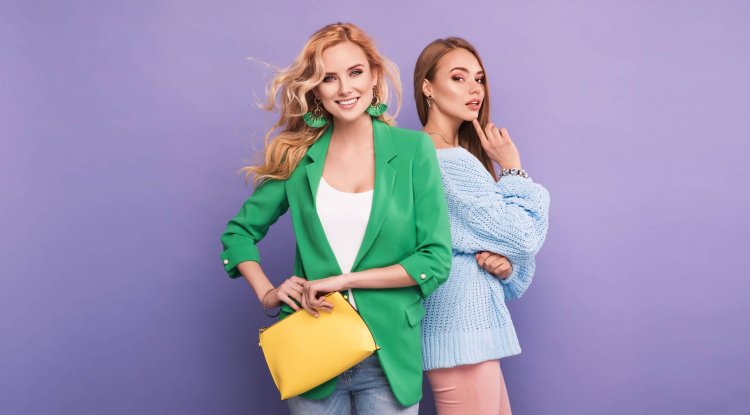 In these colors every woman looks luxurious!