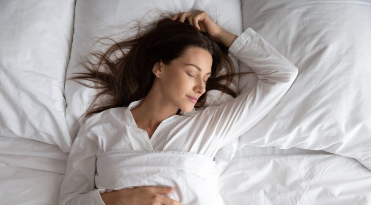 In which position is healthiest to sleep?