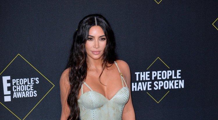 Kim Kardashian's all-pink combination