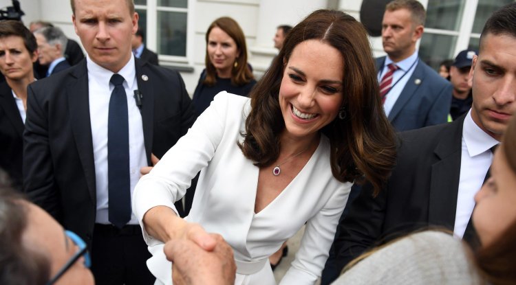 Kate Middleton came out of her COMFORT ZONE