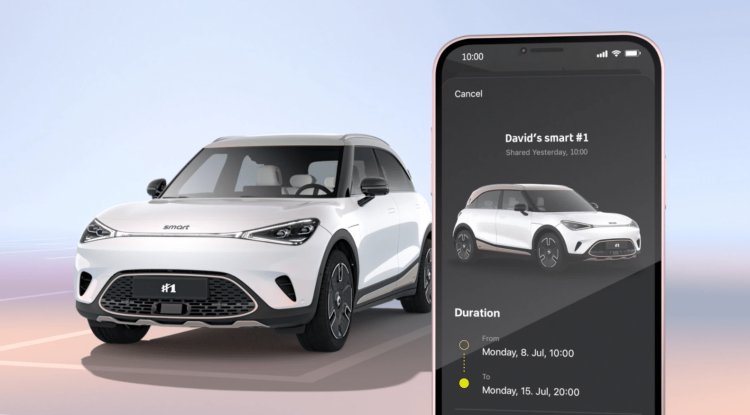 The Smart # 1 is an electric SUV