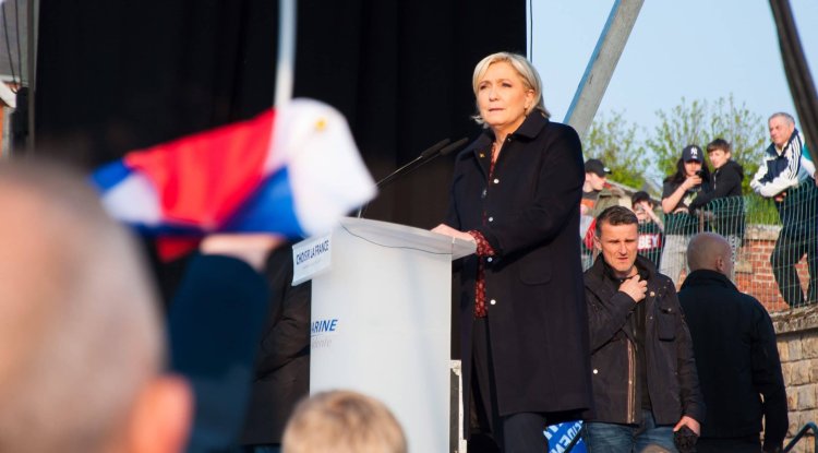 Who is French presidential candidate Marine?