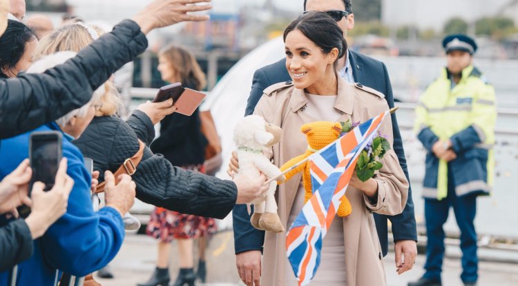 Meghan Markle praised for her gesture in Hague