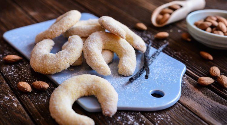 Delicious: Crispy vanilla rolls