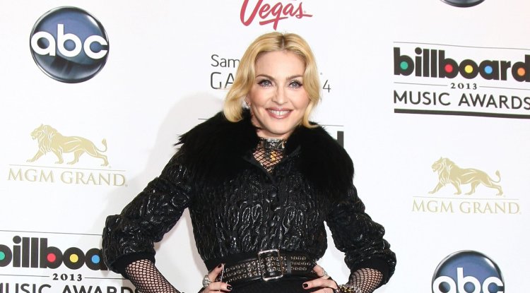 Madonna was caught on a night out!