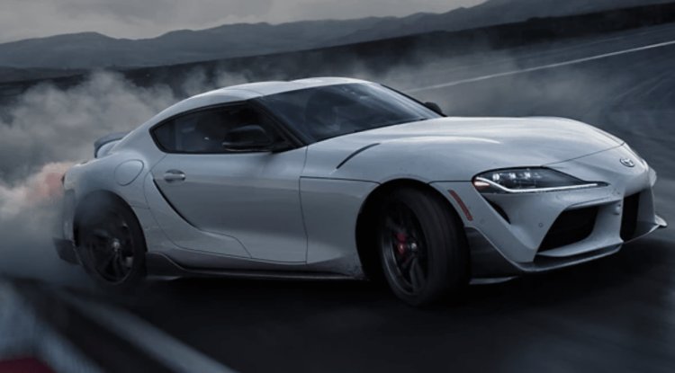 Toyota GR Supra With Manual Transmission
