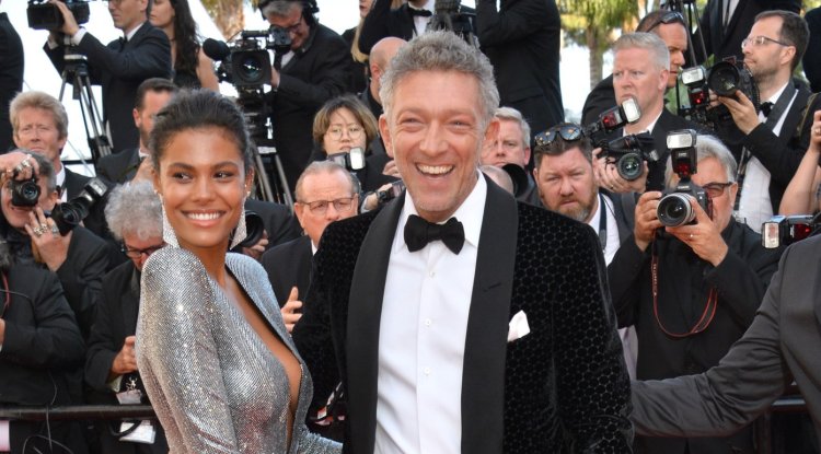 Vincent Cassel and Tina Kunakey are in Venice!