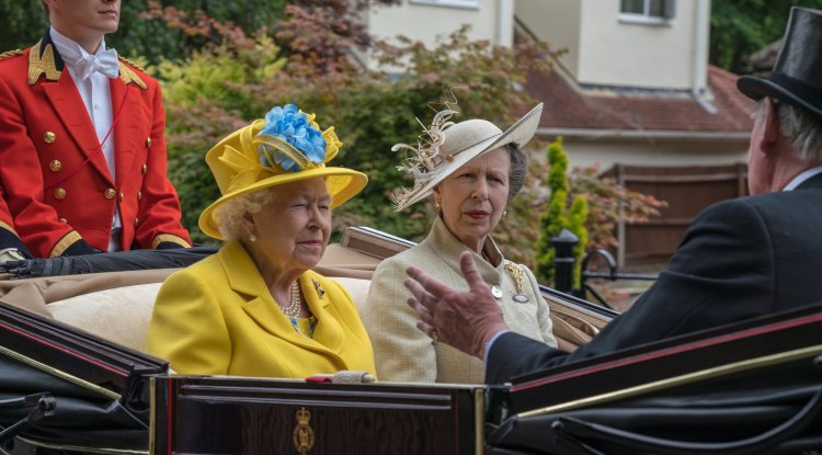 Princess Anne-head of the Royal Marines!