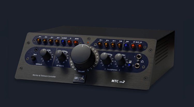 SPL MTC Mk2: new monitor &amp; talkback controller