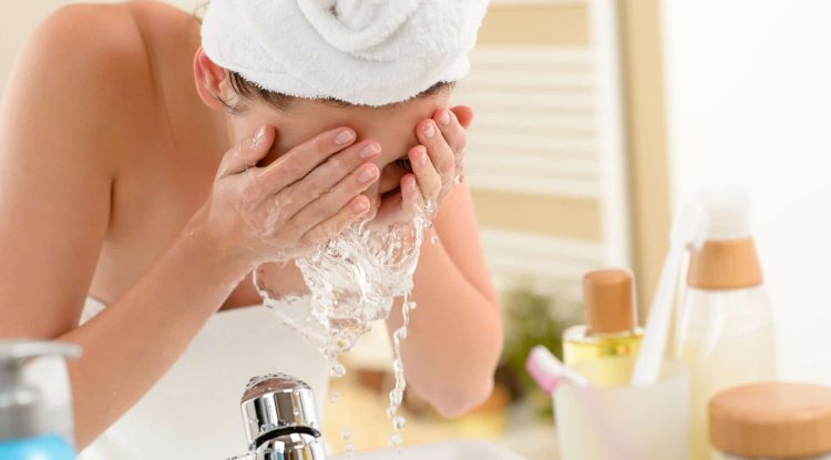 Do you wash your face with warm water?
