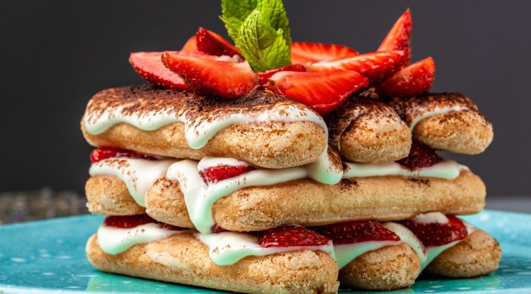 A quick recipe for a spring variant of tiramisu