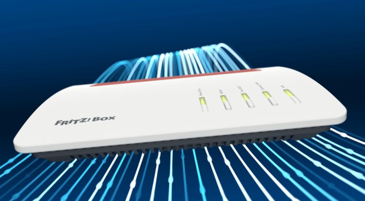 Fiber optic router: Fritzbox 5590 Fiber