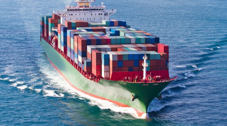 The autonomous container ship sailed on its own