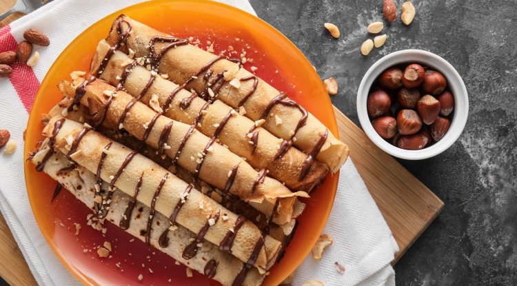 The best recipe for colorful crepes!