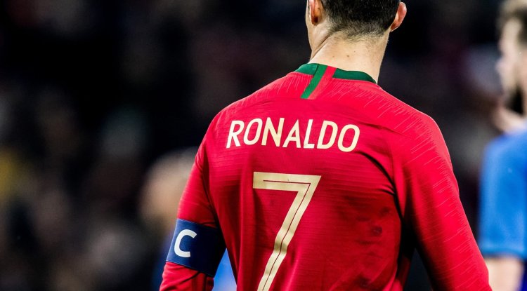 Cristiano Ronaldo posted a photo with his son