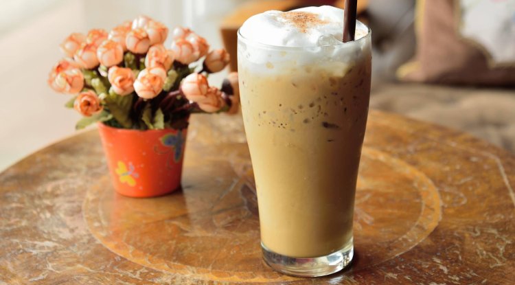 A refreshing drink: Homemade Ice coffee