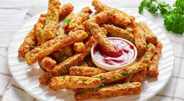 New recipe: Crispy cheese sticks!