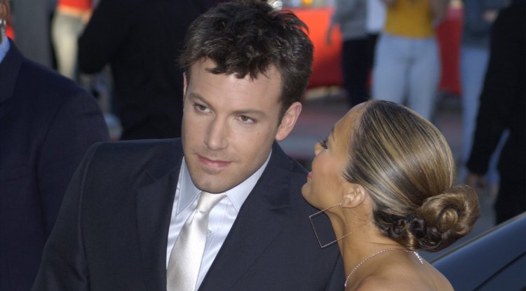 Jennifer and Ben spotted during date night