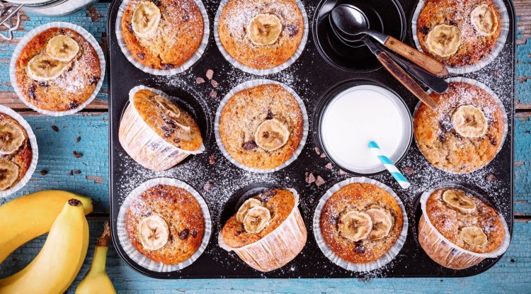 New recipe: Simple banana muffins