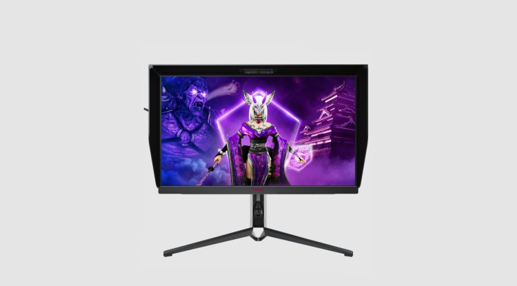 The AGON PRO AG274QS lands as a special gaming monitor