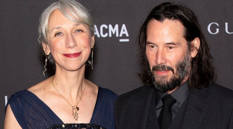 Keanu Reeves and Alexandra Grant make rare red carpet appearance