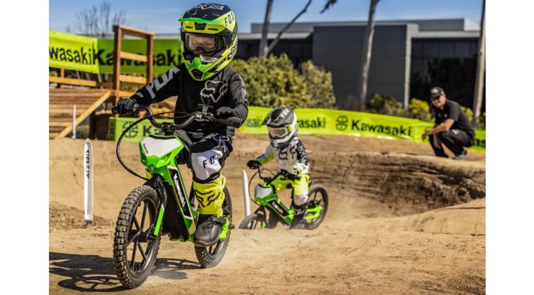 Kawasaki Electrode - The first electric bike for children