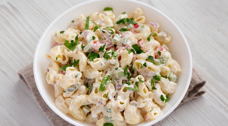 Delicious macaroni salad