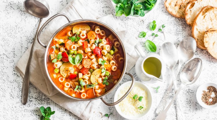 Minestrone: an amazing Italian soup