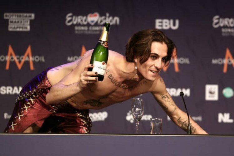 Damiano David Accused of Doing Drugs At The Eurovision!