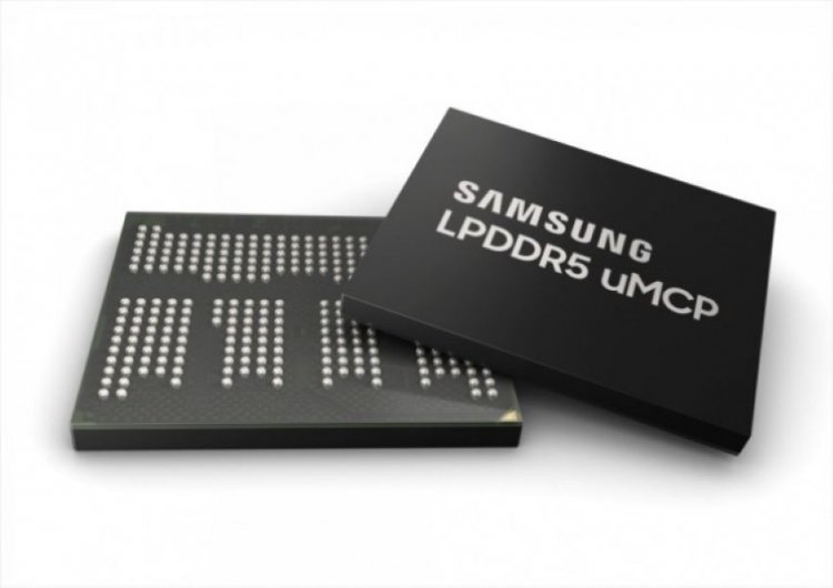 Samsung has created LPDDR5 uMCP, which stores RAM and flash on the same chip